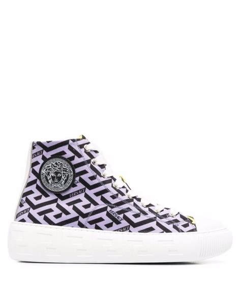 zapatillas altas versace|zapatos versace mx.